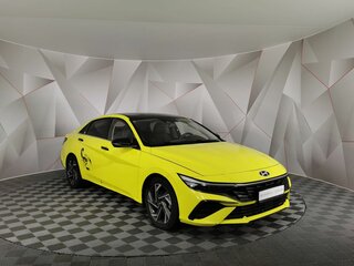 2023 Hyundai Elantra N Line VII (CN7) Рестайлинг, жёлтый, 1535150 рублей, вид 3
