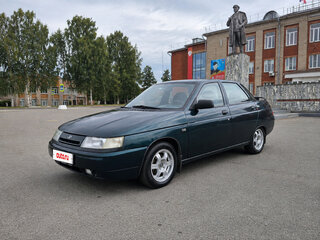 2002 Lada (ВАЗ) 2110, зелёный, 200000 рублей, вид 2
