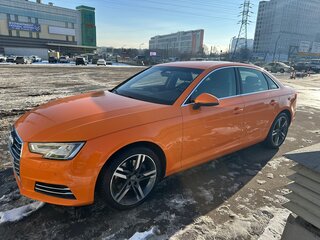 2017 Audi A4 V (B9), оранжевый, 1830000 рублей, вид 3