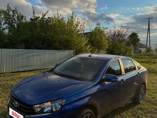 2021 Lada (ВАЗ) Vesta I, синий, 1100000 рублей, вид 3