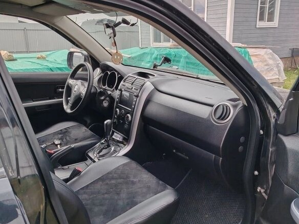 2008 Suzuki Grand Vitara II Рестайлинг, чёрный, 800000 рублей - вид 11