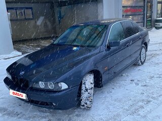 2002 BMW 5 серии 525i IV (E39) Рестайлинг, синий, 850000 рублей, вид 3