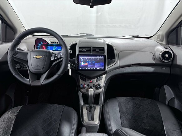 2012 Chevrolet Aveo II, серебристый, 649000 рублей - вид 9