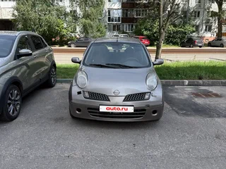 2009 Nissan Micra III (K12), коричневый, 200000 рублей, вид 2