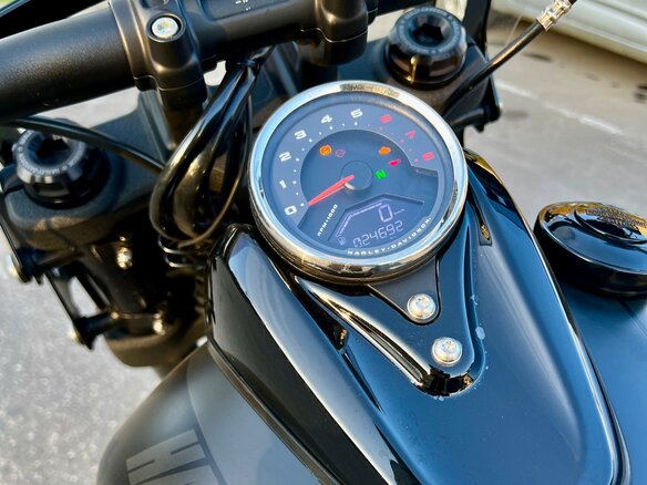 2020 Harley-Davidson Fat Bob, чёрный, 1800000 рублей - вид 7