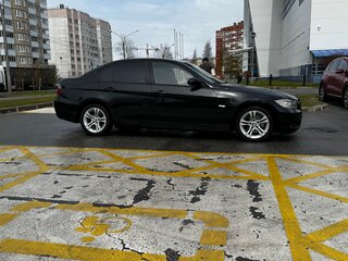 2007 BMW 3 серии 320i V (E90/E91/E92/E93), чёрный, 730000 рублей, вид 2