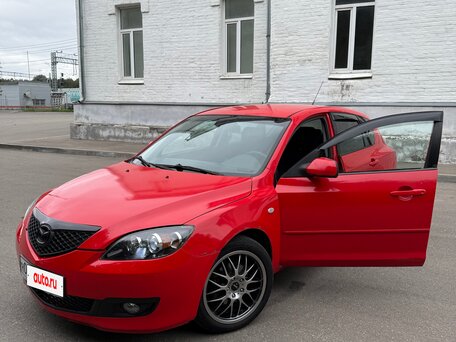 2007 Mazda 3 I (BK) Рестайлинг, красный, 560000 рублей, вид 1