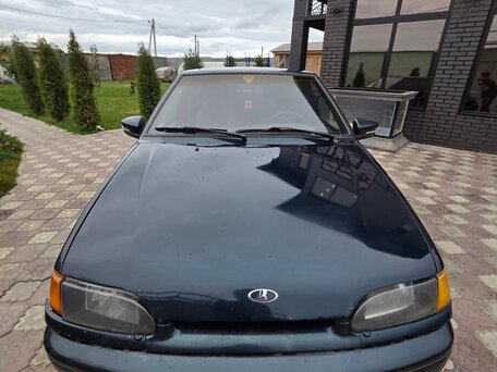 2008 Lada (ВАЗ) 2114, зелёный, 160000 рублей, вид 4