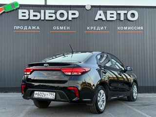 2017 Kia Rio IV, чёрный, 1380000 рублей, вид 2