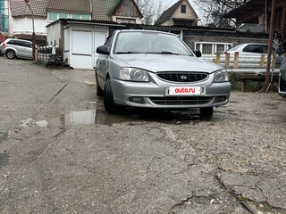 2005 Hyundai Accent ТагАЗ II, серебристый, 350000 рублей, вид 3