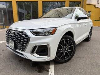 2024 Audi Q5 Sportback 45 TFSI I (FY), белый, 4450000 рублей, вид 2