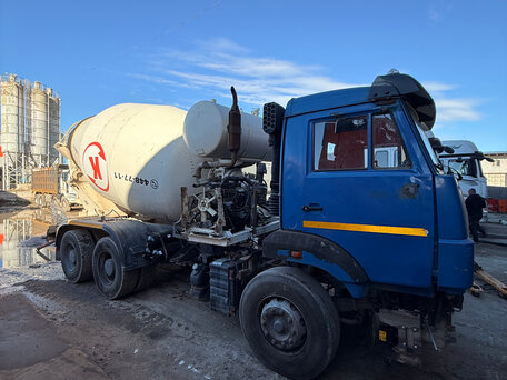 2014 КамАЗ Автобетоносмеситель, синий, 1125000 рублей, вид 1