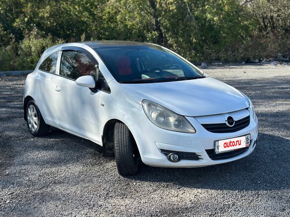 2008 Opel Corsa D, белый, 249000 рублей - вид 5