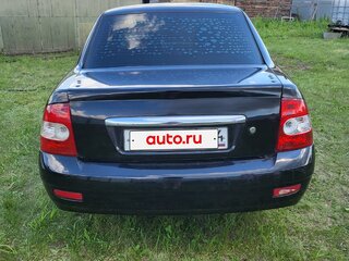 2013 Lada (ВАЗ) Priora I Рестайлинг, чёрный, 340000 рублей, вид 2