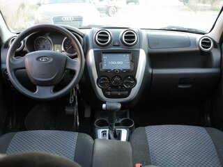 2014 Lada (ВАЗ) Granta I, серебристый, 449000 рублей, вид 2