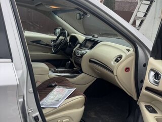 2018 Infiniti QX60 I Рестайлинг, серебристый, 2280000 рублей, вид 5