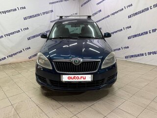 2011 Skoda Roomster I Рестайлинг, синий, 565000 рублей, вид 2