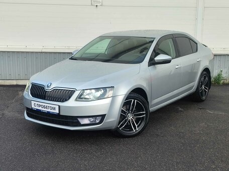 2013 Skoda Octavia III (A7), серебристый, 965000 рублей, вид 2