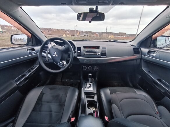 2008 Mitsubishi Lancer X, синий, 690000 рублей - вид 9