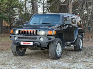 2005 Hummer H3, чёрный, 1390000 рублей, вид 1