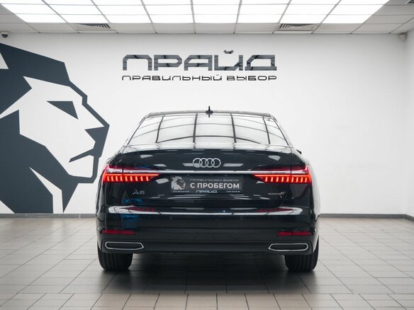2020 Audi A6 45 TFSI V (C8), чёрный, 3079000 рублей - вид 5