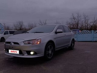 2012 Mitsubishi Lancer X Рестайлинг, серебристый, 750000 рублей, вид 5