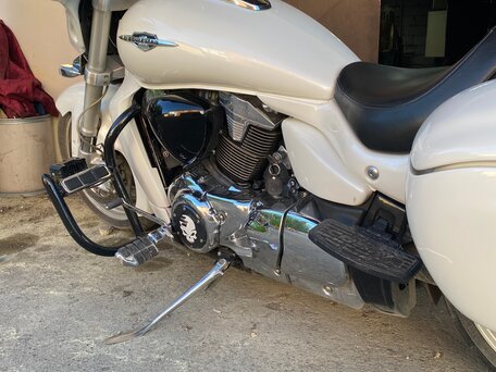 2006 Suzuki Boulevard M109R, белый, 1100000 рублей, вид 3