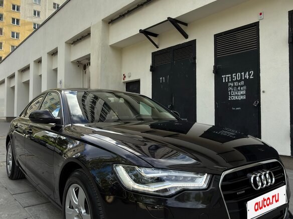 2013 Audi A6 IV (C7), чёрный, 1799999 рублей