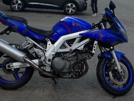 2003 Suzuki SV 1000, синий, 190000 рублей, вид 2