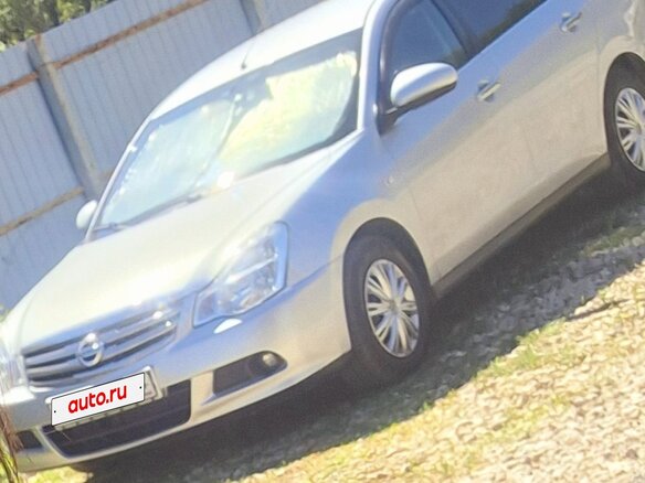 2014 Nissan Almera III (G15), серебристый, 550000 рублей