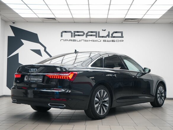 2020 Audi A6 45 TFSI V (C8), чёрный, 3079000 рублей - вид 3