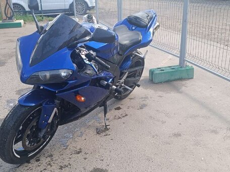 2008 Yamaha YZF-R1, синий, 650000 рублей, вид 1