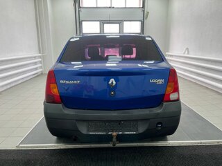 2007 Renault Logan I, синий, 195000 рублей, вид 4