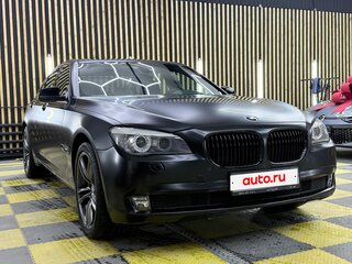 2011 BMW 7 серии Long 730Ld V (F01/F02/F04), чёрный, 1800000 рублей, вид 3