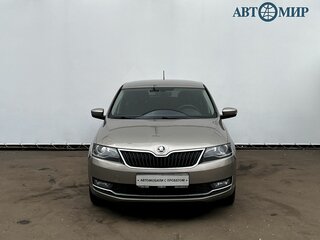2018 Skoda Rapid I Рестайлинг, бежевый, 1115000 рублей, вид 2