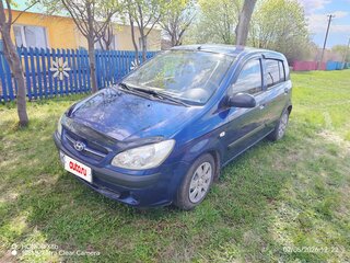 2008 Hyundai Getz I Рестайлинг, синий, 350000 рублей, вид 1