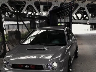 2002 Subaru Impreza WRX II, серый, 1500000 рублей, вид 3