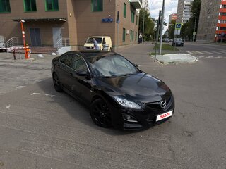2012 Mazda 6 II (GH) Рестайлинг, чёрный, 1160000 рублей, вид 3
