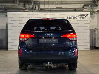 2014 Kia Sorento II Рестайлинг, синий, 1439000 рублей, вид 4