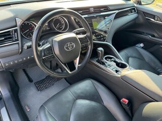 2018 Toyota Camry VIII (XV70), чёрный, 3190000 рублей, вид 4