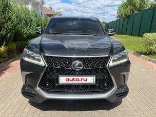 2018 Lexus LX 570 III Рестайлинг 2, чёрный, 7790000 рублей, вид 4