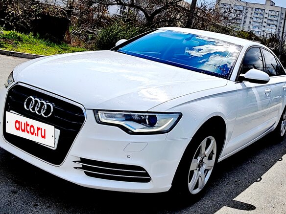 2011 Audi A6 IV (C7), белый, 1490000 рублей - вид 5