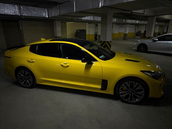 2018 Kia Stinger I, жёлтый, 2550000 рублей - вид 2