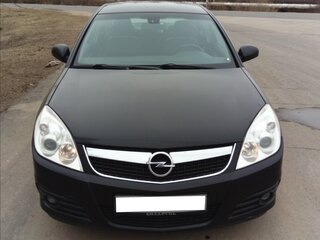 2008 Opel Vectra C Рестайлинг, чёрный, 450000 рублей, вид 1