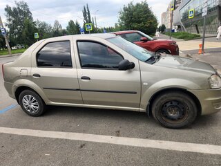 2011 Renault Logan I Рестайлинг, бежевый, 300000 рублей, вид 3
