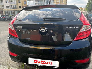 2011 Hyundai Solaris I, чёрный, 520000 рублей, вид 3