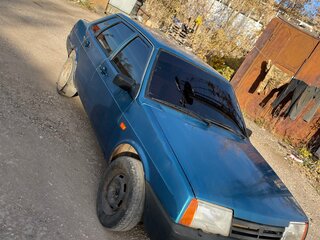2001 Lada (ВАЗ) 21099, серебристый, 80000 рублей, вид 2