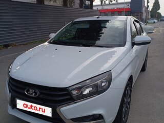 2018 Lada (ВАЗ) Vesta I, белый, 750000 рублей, вид 1