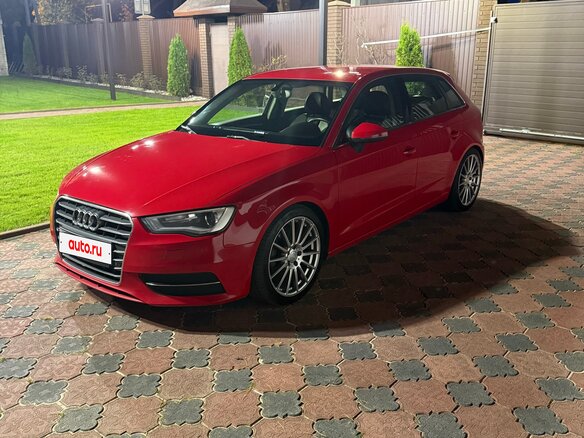 2013 Audi A3 III (8V), красный, 1250000 рублей - вид 1