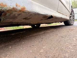 2002 Mitsubishi Galant VIII Рестайлинг, белый, 200000 рублей, вид 5